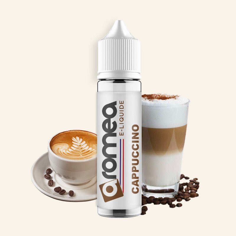 [E1D-60-01] E-liquide Cappuccino 50ml - Aromea