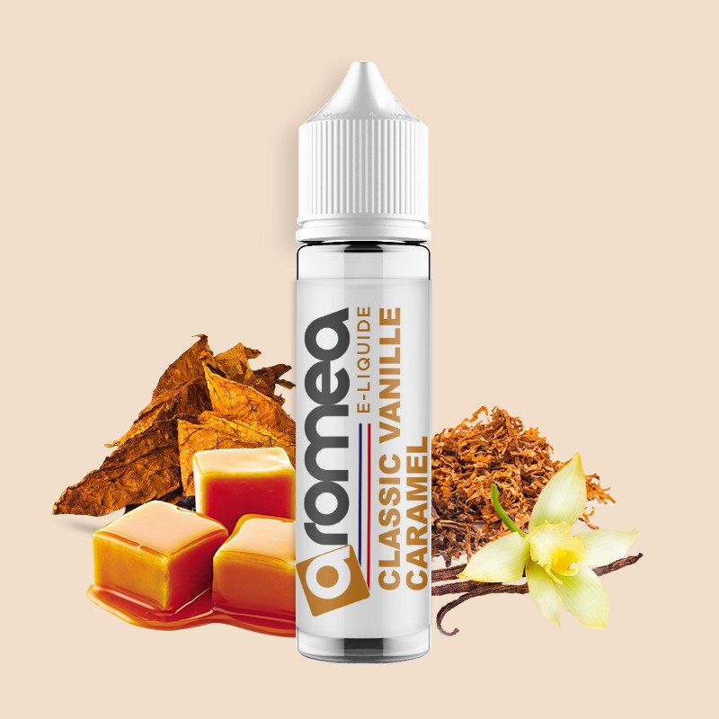 [E1D-40-08] E-liquide Classic Vanille Caramel 50ml - Aromea