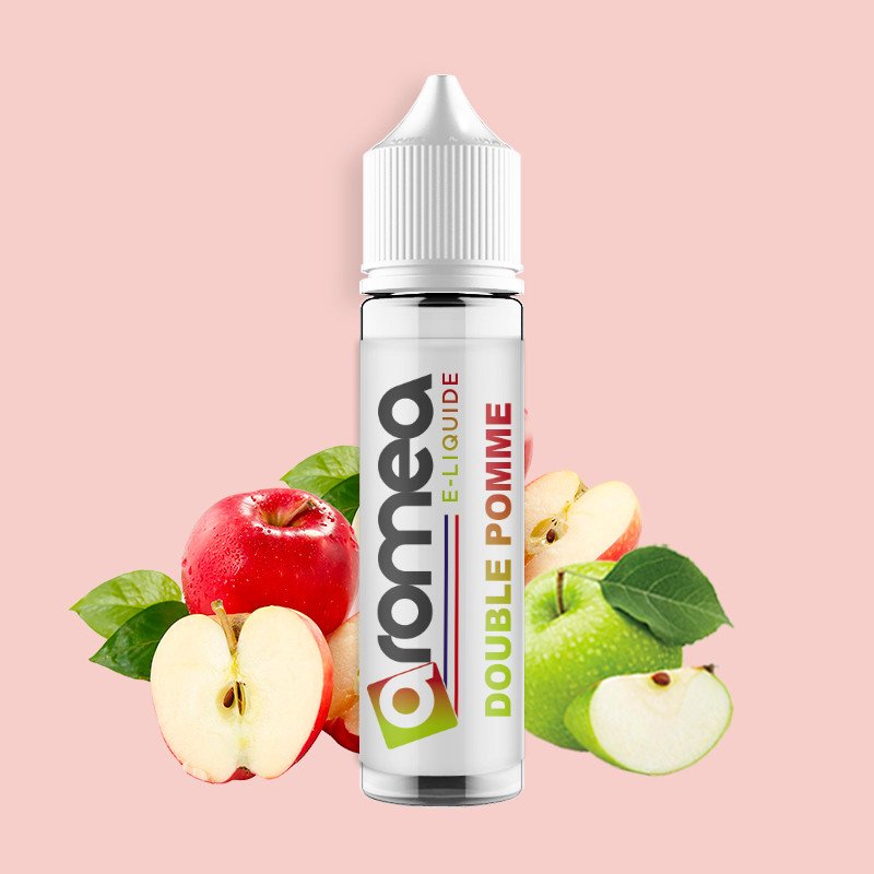 [E1D-10-03] E-liquide Double Pomme 50ml - Aromea