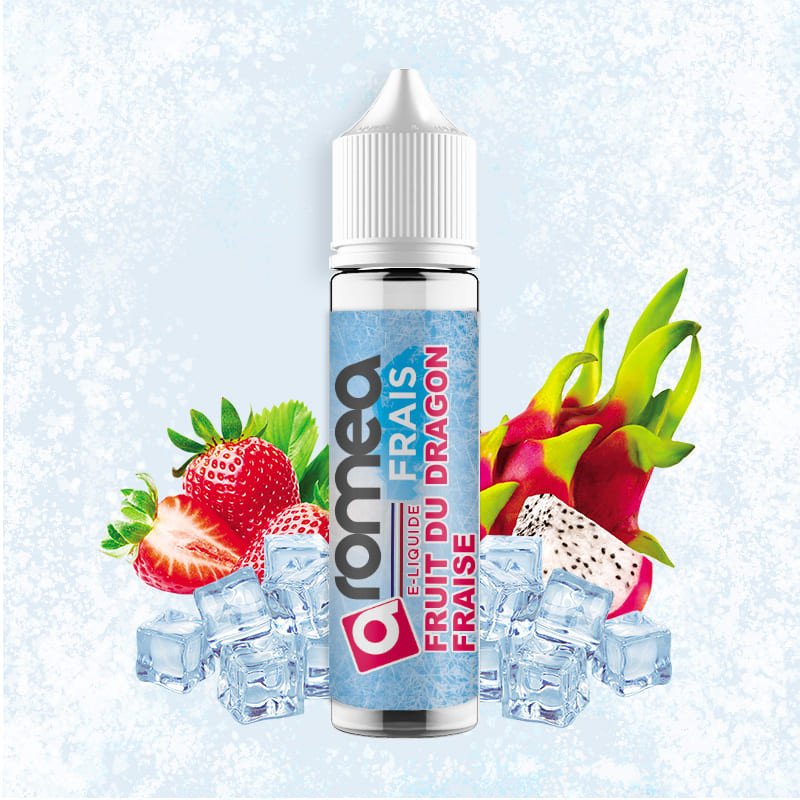 [E1D-20-12] E-liquide Fruit du Dragon/Fraise 50ml - Aromea FRAIS