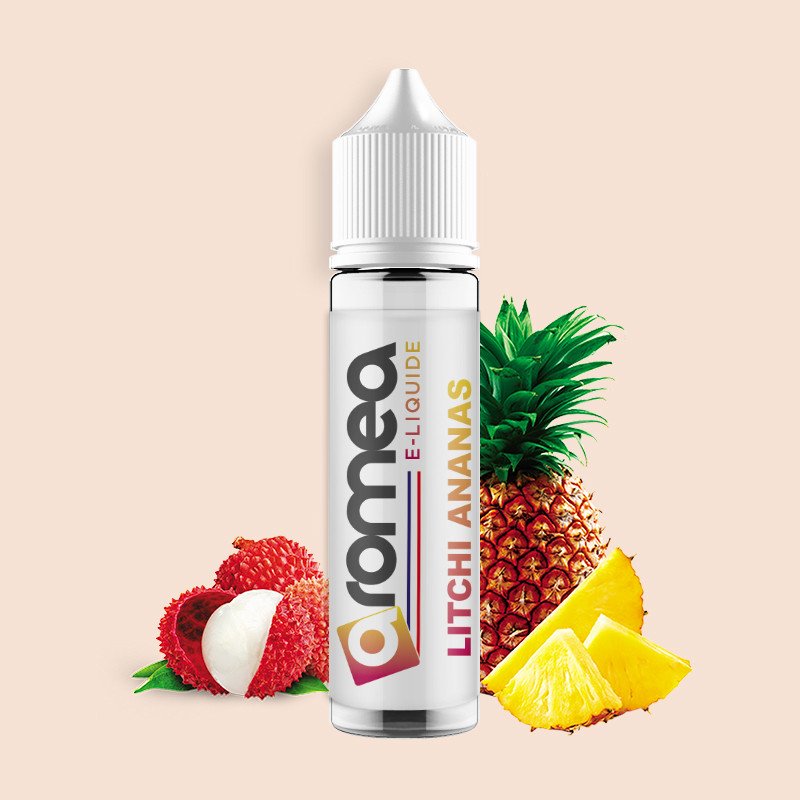 [E1D-10-12] E-liquide Litchi/Ananas 50ml - Aromea