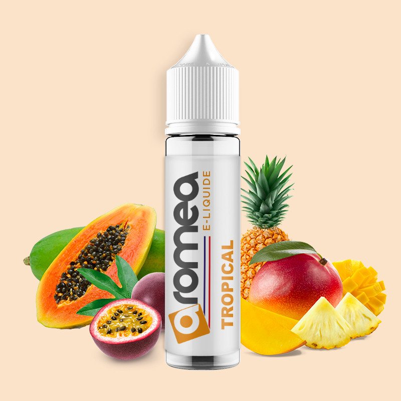 [E1D-60-06] E-liquide Tropical 50ml - Aromea