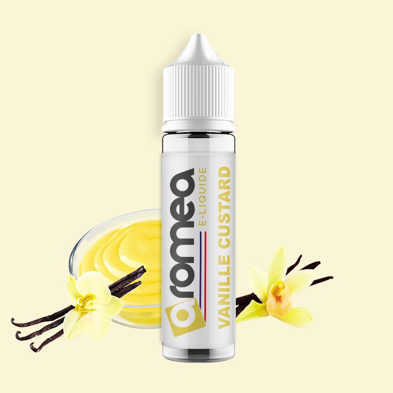 [E1D-60-10] E-liquide Vanille Custard 50ml - Aromea