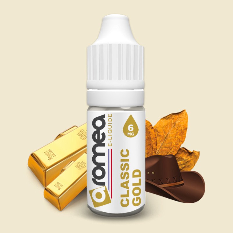 E-liquide Classic Gold 10ml - Aromea