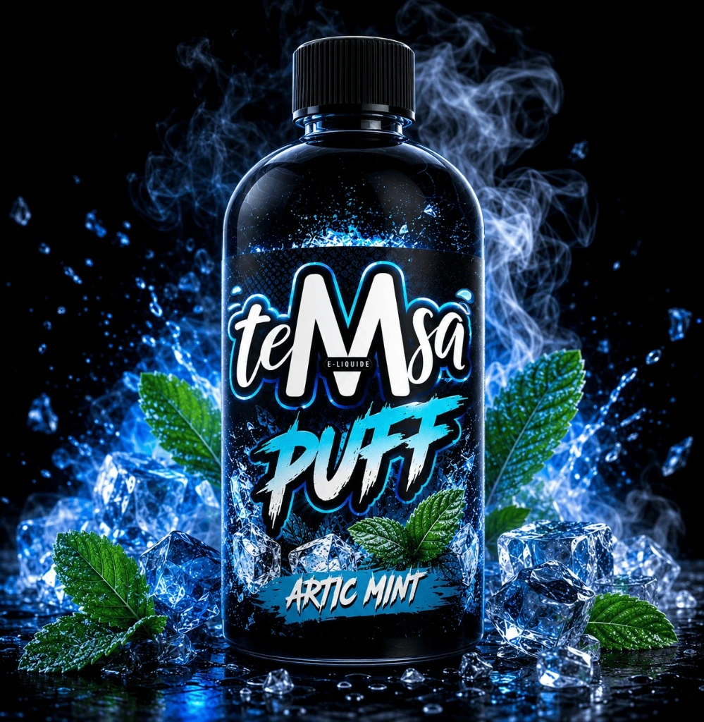 [E3D-40-1-500ML] TEMSA PUFFF ARTIC MINT