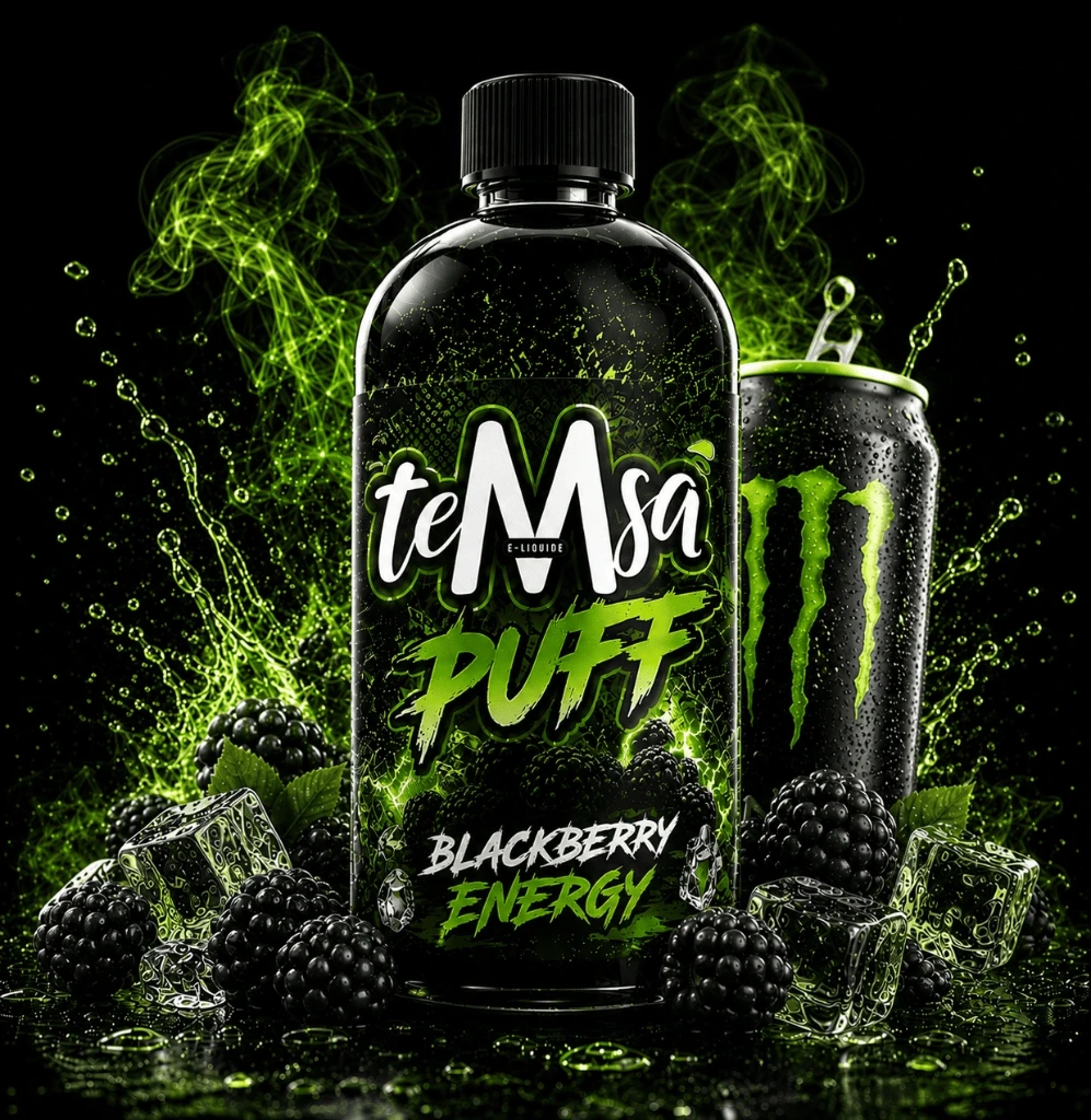 [E3D-40-2-500ML] TEMSA PUFFF BLACKBERRY ENERGY