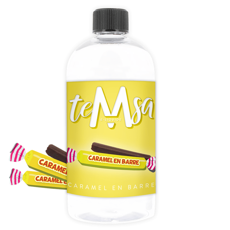 TEMSA le e-liquide Caramel en barre - 500ml