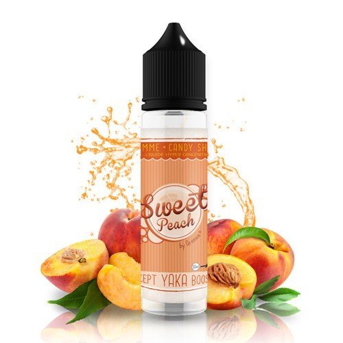 [D1G-20-8] E-liquide Sweet Peach 50ml - Candy Shop (0 mg)