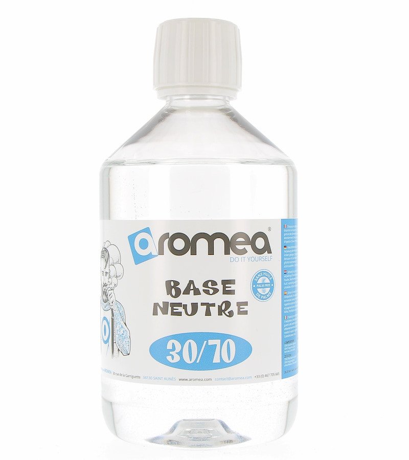 Base 30% PG / 70%VG - 500ml