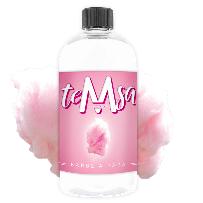 TEMSA le e-liquide Barbe à papa - 500ml