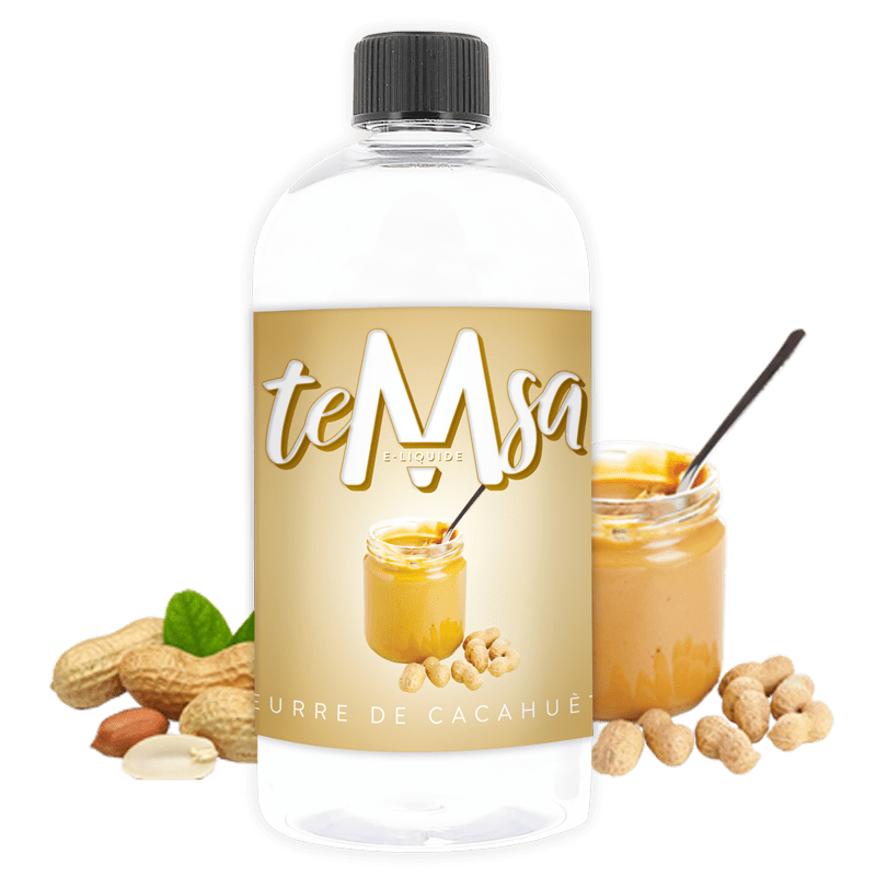 TEMSA le e-liquide Beurre de cacahuète - 500ml
