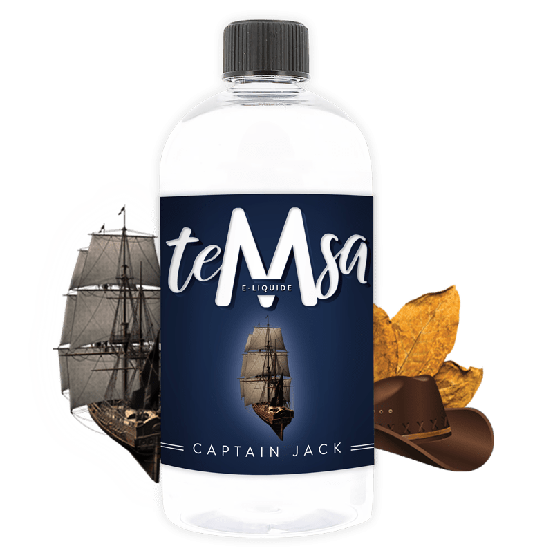 TEMSA le e-liquide Captain Jack - 500ml