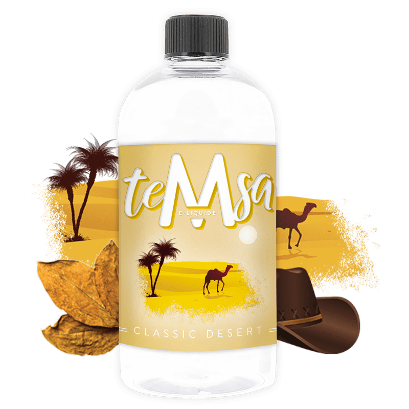 TEMSA le e-liquide classic Desert - 500ml