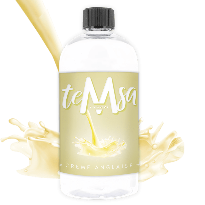 TEMSA le e-liquide Crème Anglaise - 500ml