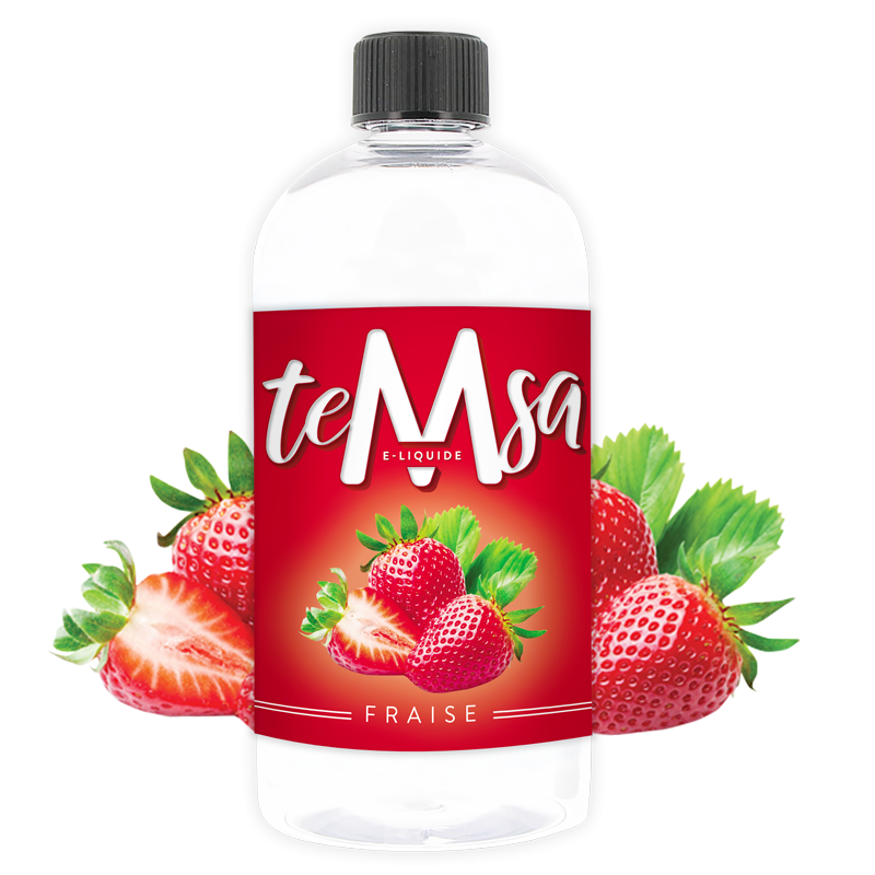 TEMSA le e-liquide Fraise - 500ml