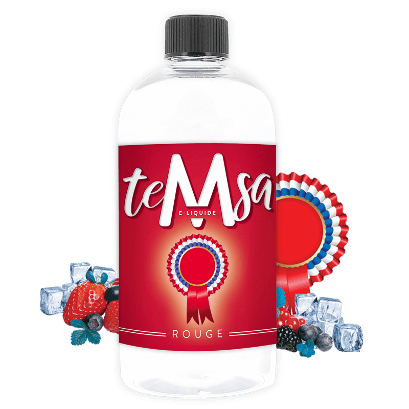 TEMSA le e-liquide Rouge - 500ml