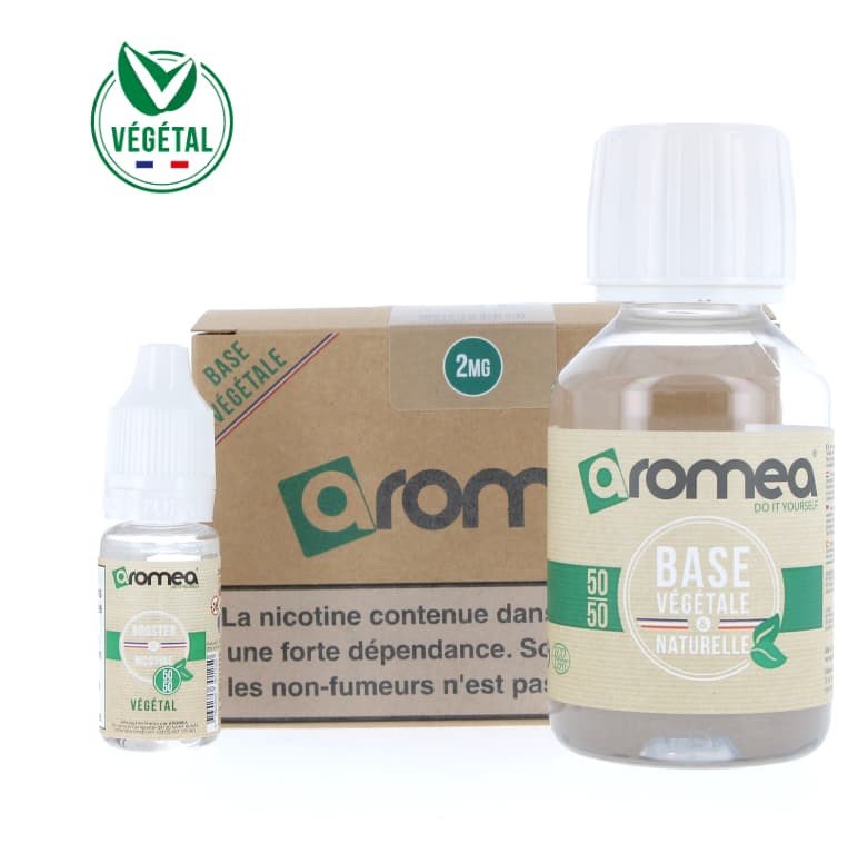 Nicopack végétal 100ml 50/50 - AROMEA