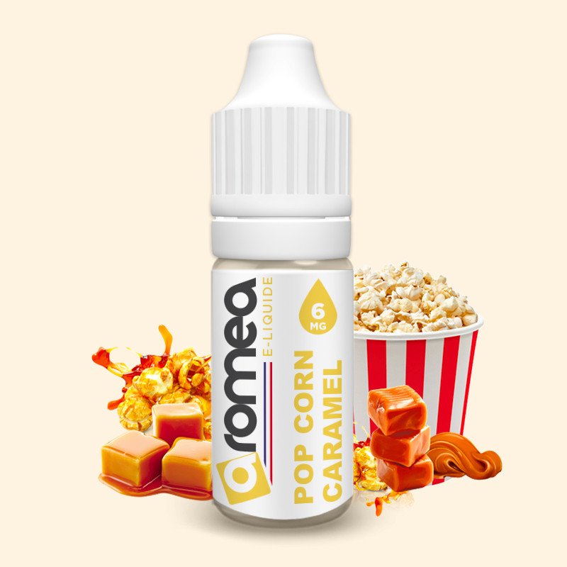 E-liquide Popcorn caramel 10ml - Aromea
