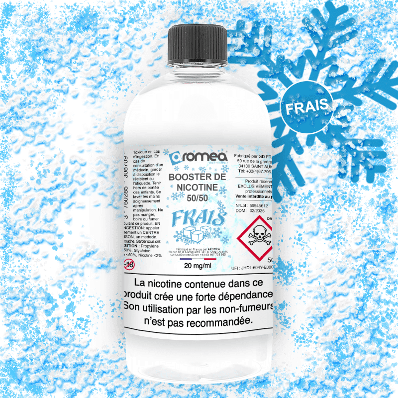 [A1G-40-4] Booster de nicotine frais - 500ml