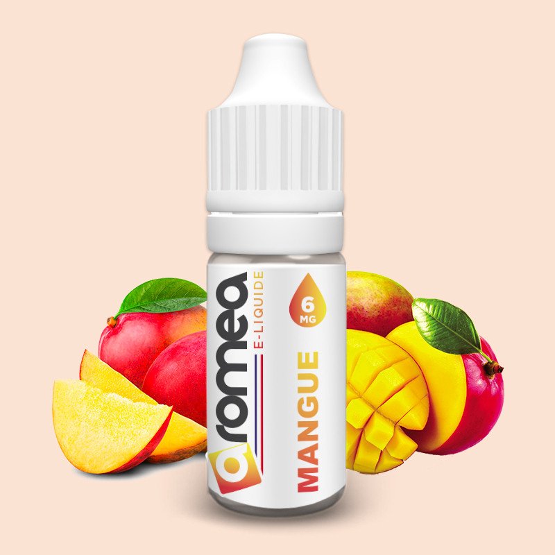 [F1G-90-05] E-liquide Mangue 10ml - Aromea (0 mg)