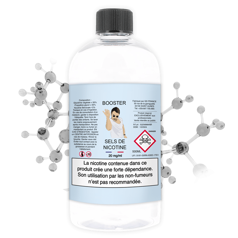 [CAISSE] Booster aux sels de nicotine 50/50 - 500ml
