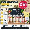 Pack d'implantation e-liquides 50ml - Aromea